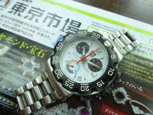 鹿児島市内 買取専門 東京市場 鹿児島中央店 ブランド タグホイヤー 腕時計 買取しました。