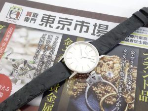 高崎市内 買取専門 東京市場 ドンキホーテ 高崎店 ブランド オメガ 手巻き式 腕時計 買取しました。