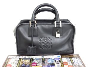 高崎市内 買取専門 東京市場 ドンキホーテ 高崎店 ブランド ロエベ バッグ 買取しました。