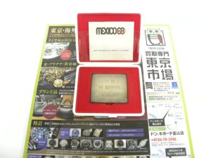 金沢市内 買取専門 東京市場 メガドンキラパーク金沢店 メキシコオリンピック 記念プレート 買取しました。