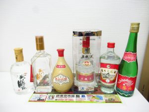 大分市 買取専門 東京市場 Dプラザ大分店 中国酒 白酒 蒸留酒 各種 買取しました。