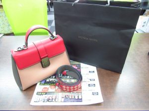 鹿児島市内 買取専門 東京市場 鹿児島中央店 ブランド ボッテガヴェネタ バッグ 買取しました。