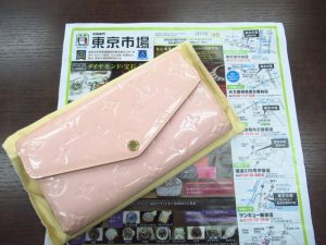 鹿児島市内 買取専門 東京市場 鹿児島中央店 ブランド ルイヴィトン 長財布 買取しました。