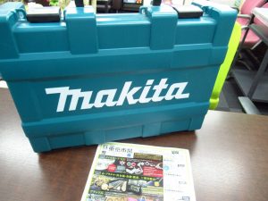 鹿児島市内 買取専門 東京市場 鹿児島中央店 電動工具 マキタ 充電式ハンマドリル 買取しました。