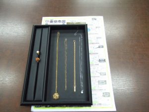 鹿児島市内 買取専門 東京市場 鹿児島中央店 貴金属 指輪 ネックレス 買取しました。