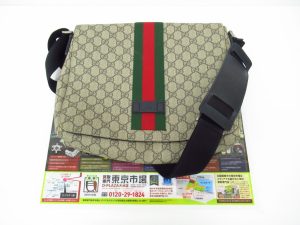大分市 買取専門 東京市場 Dプラザ大分店 ブランド グッチ ショルダーバッグ 買取しました。
