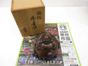 富山 高岡 射水 魚津 砺波 南砺 買取専門 東京市場 ドンキホーテ富山店 高岡銅器 香炉 買取しました。