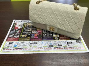 鹿児島市 東京市場 天文館 地蔵角交番前店 ブランド シャネル CHANEL ショルダーバッグ 買取しました。