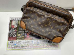 鹿児島市 東京市場 天文館 地蔵角交番前店 ブランド Louis Vuitton ルイヴィトン バッグ 買取しました。