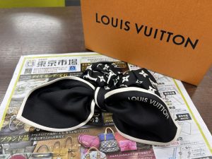 鹿児島市内 買取専門 東京市場 鹿児島中央店 ブランド ルイヴィトン シュシュ 買取しました。