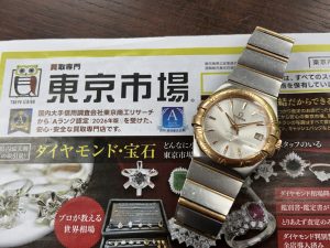 鹿児島市内 買取専門 東京市場 鹿児島中央店 ブランド オメガ 腕時計 買取しました。