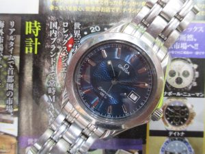 霧島市 買取専門 東京市場 ドンキホーテ霧島隼人店 ブランド オメガ 腕時計 買取しました。
