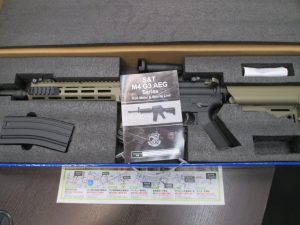 霧島市 買取専門 東京市場 ドンキホーテ霧島隼人店 玩具 S&T スポーツライン 電動ガン買取しました。
