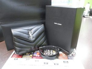 霧島市 買取専門 東京市場 ドンキホーテ霧島隼人店 ブランド サンローラン バッグ 買取しました。