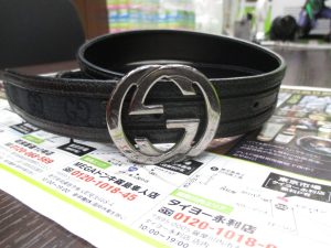 霧島市 買取専門 東京市場 ドンキホーテ霧島隼人店 ブランド グッチ ベルト 買取しました。