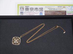 行田市内、熊谷市近隣！買取専門 東京市場 ドンキ 行田持田インター店 貴金属 金製品 ネックレス 買取しました。