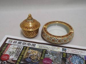 行田市内、熊谷市近隣！買取専門 東京市場 ドンキ 行田持田インター店 タイ陶器 ベンジャロン焼 買取しました。