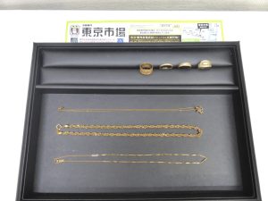 姶良市 買取専門 東京市場 姶良国道10号店 貴金属 金 アクセサリー 買取しました。