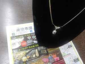 姶良市 買取専門 東京市場 姶良国道10号店 貴金属 プラチナ ネックレス 買取しました。
