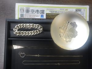 買取専門 東京市場 姶良国道10号店 銀製品 各種 買取しました。