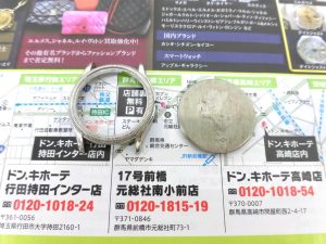 前橋市内 買取専門 東京市場 17号前橋元総社南小前店 貴金属 銀製品 時計枠 買取しました。