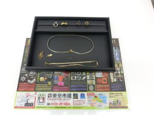 大分市 買取専門 東京市場 Dプラザ大分店 貴金属 金 プラチナ ネックレス リング 買取しました。