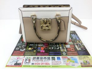 大分市 買取専門 東京市場 Dプラザ大分店 ブランド コーチ ハンドバッグ 買取しました。