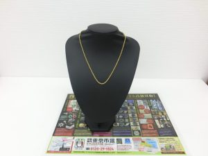 大分市 買取専門 東京市場 Dプラザ大分店 ブランド クリスチャンディオール ネックレス 買取しました。