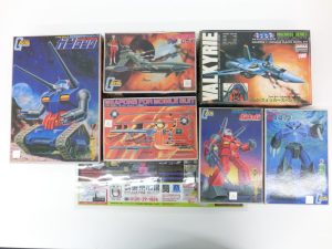 大分市 買取専門 東京市場 Dプラザ大分店 玩具 バンダイ ガンダム マクロス プラモデル 買取しました。