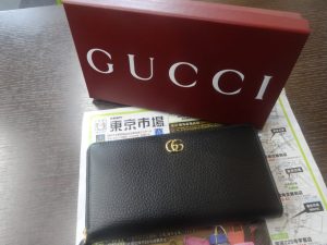姶良市 買取専門 東京市場 姶良国道10号店 グッチ 財布 買取しました。