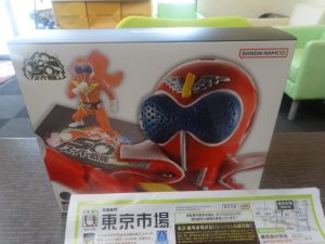 姶良市 買取専門 東京市場 姶良国道10号店 アカレンジャー フィギュア 買取しました。