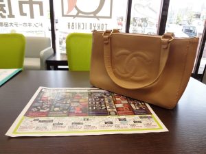 大田原市内！ 買取専門 東京市場 ドンキホーテ大田原店 ブランド シャネル ハンドバッグ 買取しました。
