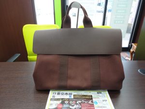 鹿児島市 買取専門 東京市場 国道225号宇宿店 ブランド エルメス バッグ 買取しました。