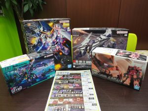 鹿児島市 買取専門 東京市場 国道225号宇宿店 ガンダム プラモデル 買取しました。