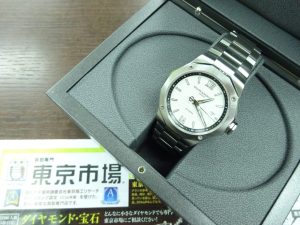 鹿児島市内 買取専門 東京市場 鹿児島中央店 ブランド ボーム＆メルシエ 腕時計 買取しました。