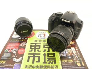 金沢市内 買取専門 東京市場 金沢中央郵便局前店  カメラ キャノン デジタルカメラ 買取しました。