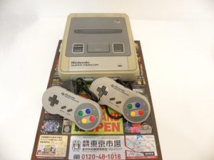 金沢市内 買取専門 東京市場 金沢中央郵便局前店  ゲーム機 任天堂 スーパーファミコン 買取しました。