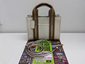 春日部市内！アリフト掲載！買取専門 東京市場 東武豊春駅西口店 コーチ スミス トートバッグ 24 2WAY 買取しました。