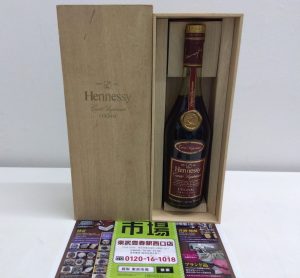 春日部市内！アリフト掲載 買取専門 東京市場 東武豊春駅西口店 洋酒 ヘネシー キュヴェ スペリオール コニャック 買取しました。