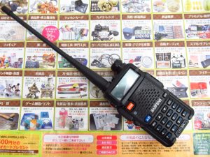 町田市 相模原市 出張買取 高価買取 買取専門 東京市場 町田駅前コビルナ店 無線機 バオフェン UV-5R 買取しました。