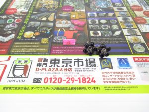 大分市 買取専門 東京市場 Dプラザ大分店 ブランド シャネル イヤリング 買取しました。