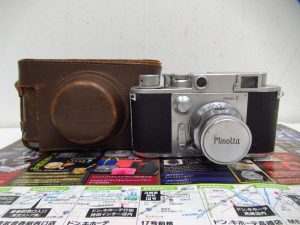 町田駅からすぐ!! 出張買取 高価買取 買取専門 東京市場 町田駅前コビルナ店 ミノルタ フィルムカメラ 買取しました。