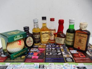 町田市 相模原市 出張買取 高価買取 買取専門 東京市場 町田駅前コビルナ店 輸入酒 ミニチュアボトル ウイスキー各種 買取しました。