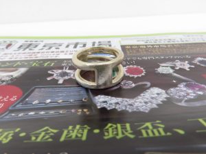 所沢 入間 狭山 日高 秩父 東村山 買取専門 東京市場 西武小手指駅北口タワーズ店 ティファニー ダイアゴナルリング 買取しました。