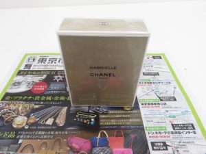 所沢 入間 狭山 日高 秩父 東村山 買取専門 東京市場 西武小手指駅北口タワーズ店 ブランド 香水 CHANEL 買取しました。
