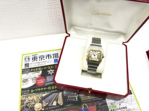 薩摩川内市！ 買取専門 東京市場 タイヨー永利店 ブランド カルティエ 腕時計 買取しました。