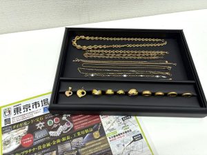 鹿児島市 買取専門 東京市場 天文館 地蔵角交番前店 貴金属 金 プラチナ リング ネックレス 買取しました。