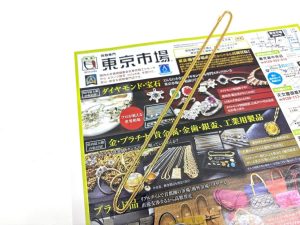 鹿児島市 買取専門 東京市場 天文館 地蔵角交番前店 貴金属 金 喜平ネックレス 買取しました。