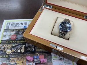 鹿児島市内 買取専門 東京市場 鹿児島中央店 ブランド オメガ 腕時計 買取しました。