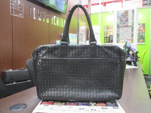 霧島市 買取専門 東京市場 ドンキホーテ霧島隼人店 ブランド ボッテガヴェネタ ビジネスバッグ 買取しました。